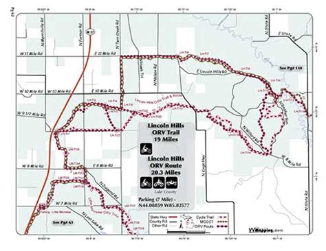 Lincoln Hills Trail Information - VVMapping.com