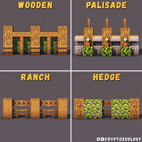 Minecraft Wall Designs! | Minecraft wall, Minecraft wall designs ...