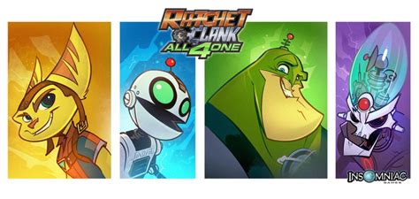 Ratchet & Clank: All 4 One Concept Art