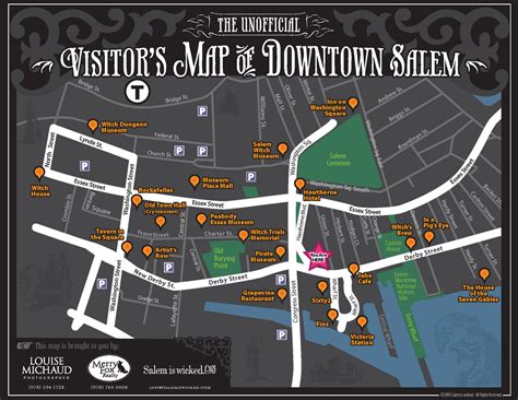 Printable Walking Map Of Salem Ma