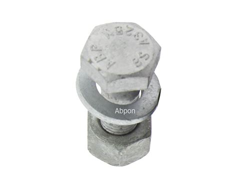 Astm A325 1 38 Hex Heavy Hot Forging Bolt With A563 Nut F436 Washer ...