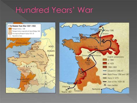 Hundred Years War Map