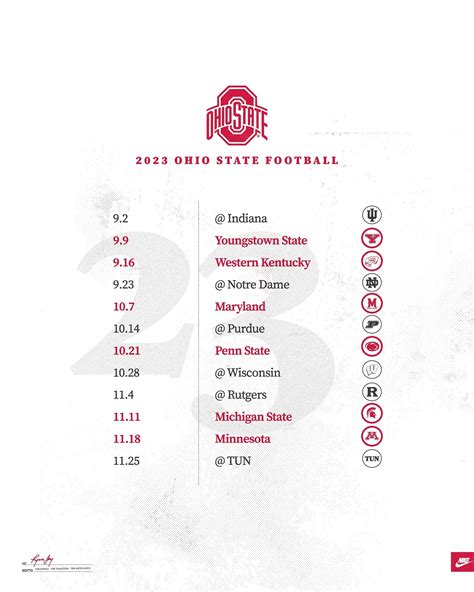 Buckeye Football 2024 Schedule - Aime Lorita