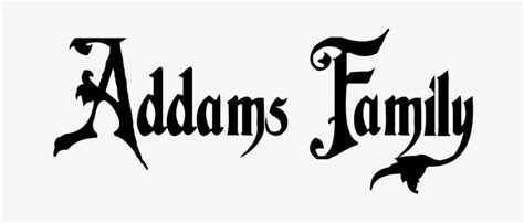 Addams Png - Addams Family Logo Png , transparent png download | Family ...