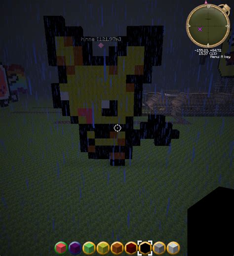 Minecraft Pichu Pixel Art by bluebarbarian on DeviantArt