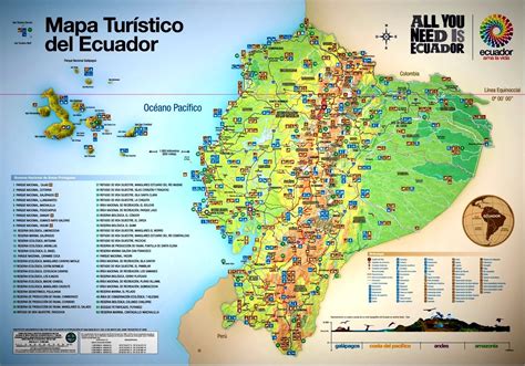 Mapa Turistico De Ecuador | Images and Photos finder