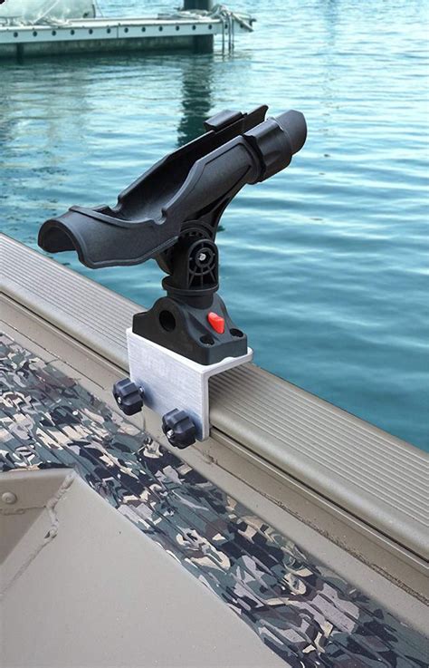 Brocraft Power Lock Rod Holder for Tracker Boat Versatrack System/Lund ...