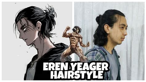 Eren Yeager Hairstyle : Eren Jaeger Haircut : Long Hair Eren Yeager ...