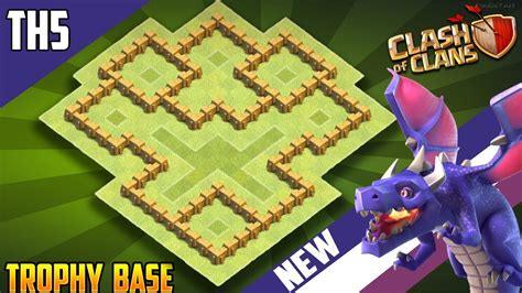 Coc Th5 War Base Layout