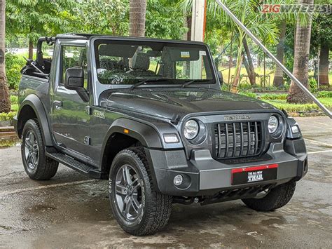 Mahindra Thar Colour Options For Each Variant Revealed - ZigWheels