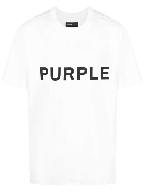 Purple Brand Logo Print T-shirt - Farfetch