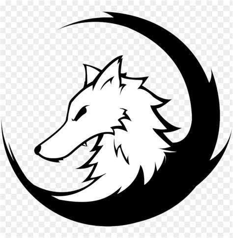 Alpha Wolf Head - Wolf Logo Alpha PNG