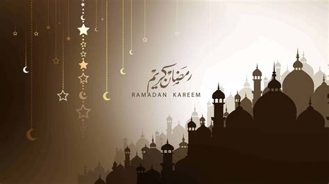 Download Minimalist Moon Star Ramadan Picture | Wallpapers.com