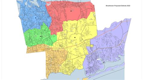 Brookhaven redistricting map proposal: 5 things you need to know - Newsday