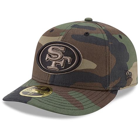 Men's New Era San Francisco 49ers Woodland Camo Low Profile 59FIFTY ...