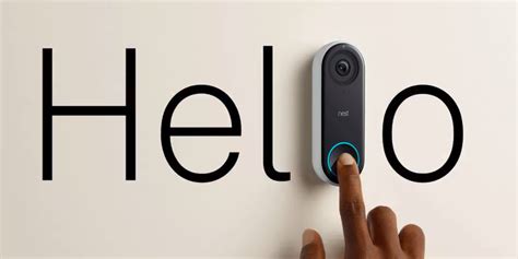 Nest's Hello doorbell allows for HD video monitoring, coming in 2018