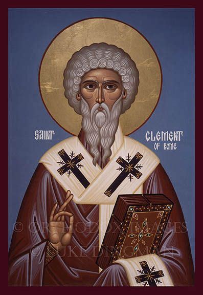 Orthodox Quotations: St. Clement of Rome: Let us admonish and correct ...