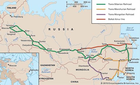 Trans-Siberian Railroad | History, Map, Geography, & Facts | Britannica