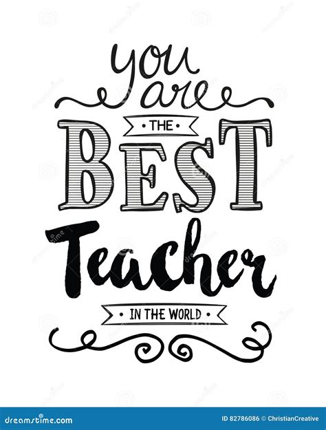 Best Teacher In The World Cartoon Vector | CartoonDealer.com #91435439