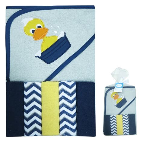 New Arrival 6 PCS Baby Towels Cute Animal Style Baby Hooded Towel & 5 ...