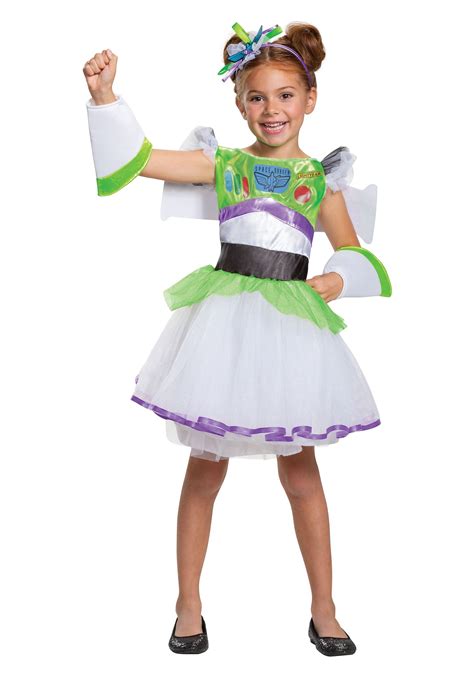 The Toy Story Girls Buzz Lightyear Tutu Costume