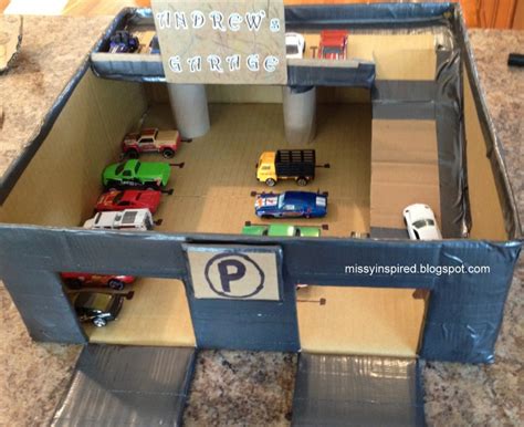 Missy Inspired: Matchbox car garage