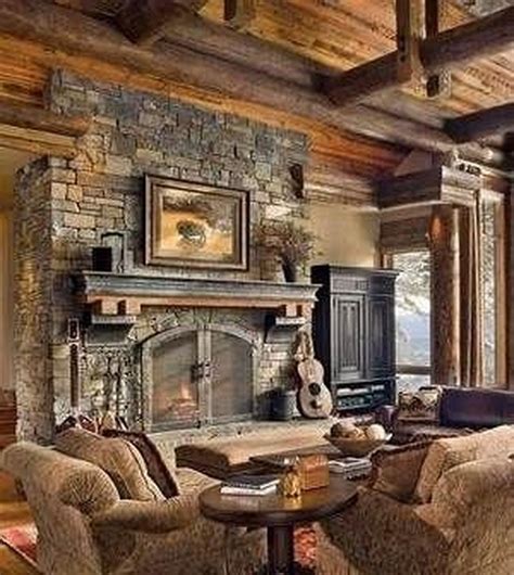 Awesome Farmhouse Fireplace Design Ideas To Beautify Your Living Room ...