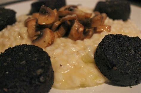 The Twilight Chef: Mushroom and Black Pudding Risotto