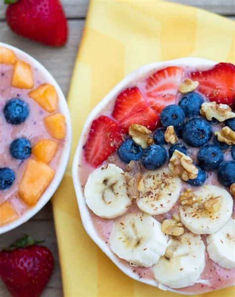 Best Fruit Smoothie Bowl - EatPlant-Based