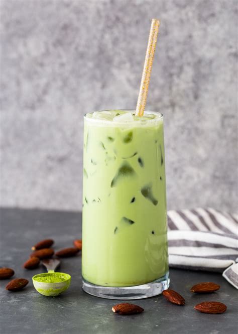 DIY Iced Matcha Green Tea Latte | Gimme Delicious