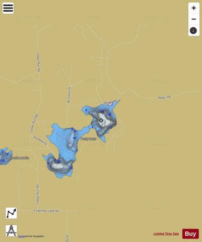 Perry Lake Fishing Map | Nautical Charts App