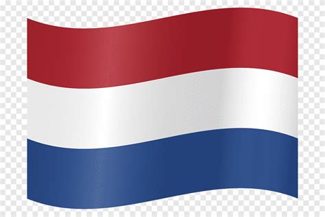 Rote, weiße und blaue gestreifte Flagge, Flagge der Niederlande Emoji ...