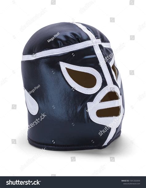 Black Lucha Libre Wrestling Mask Isolated Stock Photo 1591202059 ...