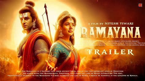 RAMAYANA - Official Trailer | Ranbir Kapoor | Sai Pallavi | Yash ...