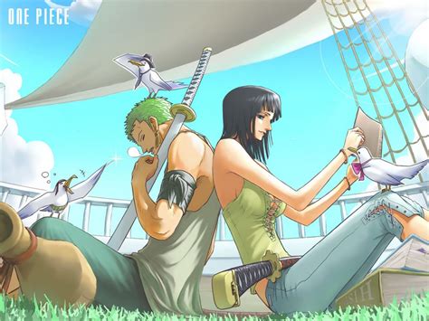 One Piece Wallpaper: *zoro & Robin* | Zoro and robin, One piece manga ...