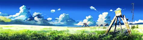 Anime Wallpapers For Dual Monitors Dual Monitor Wallpaper Anime