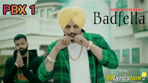 Badfella Full Audio | PBX 1 | Sidhu Moose Wala | Harj Nagra