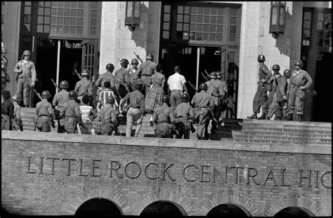 On This Day in History: The Little Rock Nine Start School • Burt Glinn ...