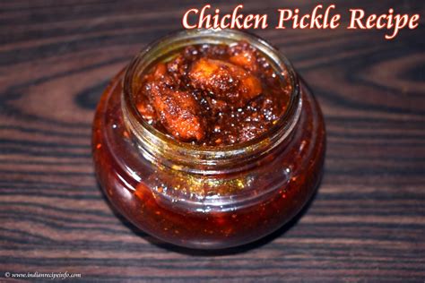 Chicken Pickle Recipe, How To Make Chicken Pickle, Murg Ka Achar