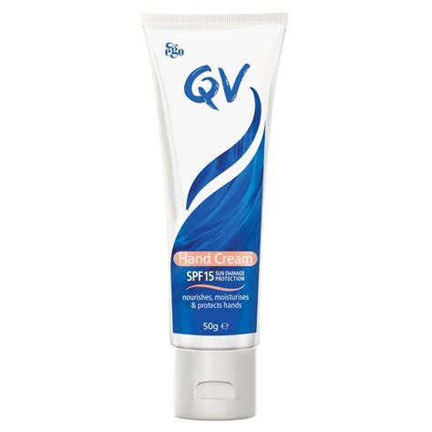 Ego QV Hand Cream SPF 15 50g - Chemist Direct