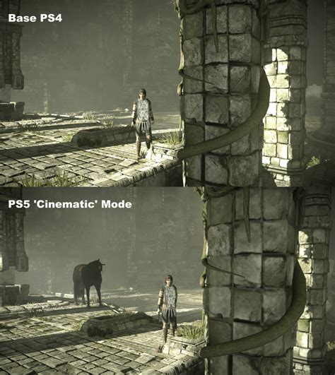 Something is up with Shadow of the Colossus on PS5. Surely this isn't ...