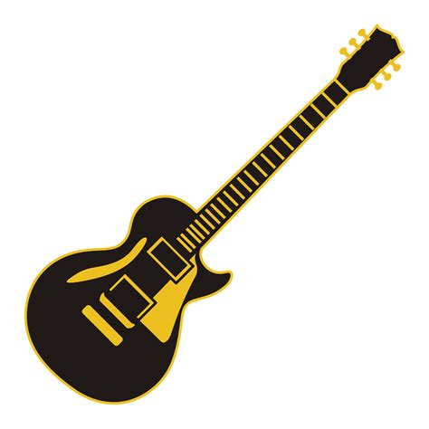 Electric Guitar Png Vector