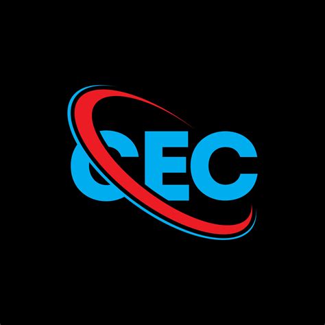 logotipo de la cec. letra cec. diseño del logotipo de la letra cec ...