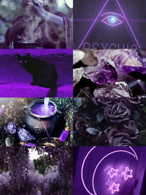 Download Purple Witchy Aesthetic Wallpaper | Wallpapers.com