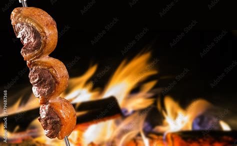 Picanha, traditional Brazilian barbecue. Stock Photo | Adobe Stock