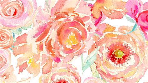 🔥 [40+] Watercolor Peony Wallpapers | WallpaperSafari