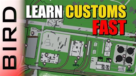 LEARN CUSTOMS FAST | Map Guide with Locations, Spawns & Exits | Escape ...