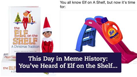 How the Elf on the Shelf Tradition Became a Meme - YouTube