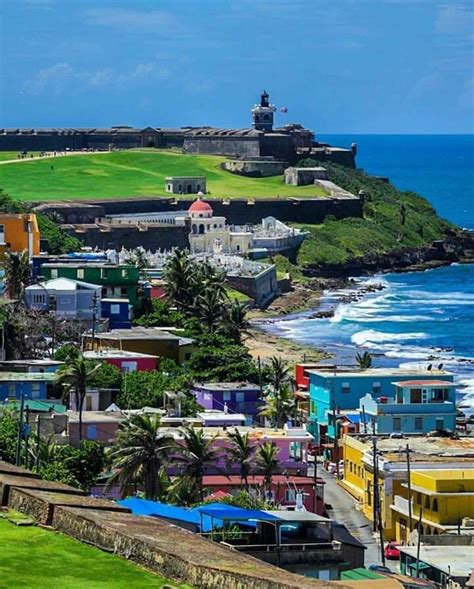 Vusta del Castillo del Morro y Barriada La Perla | La perla puerto rico ...