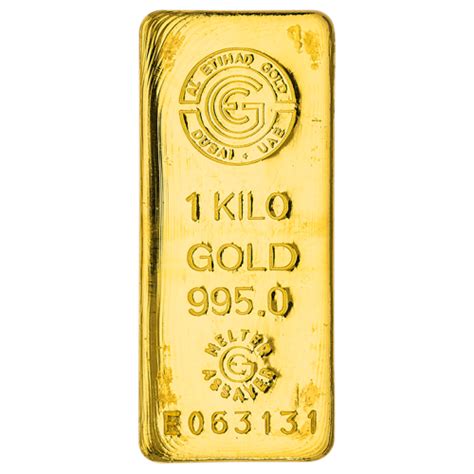 1 Kg Etihad Gold Bar with 995 Purity